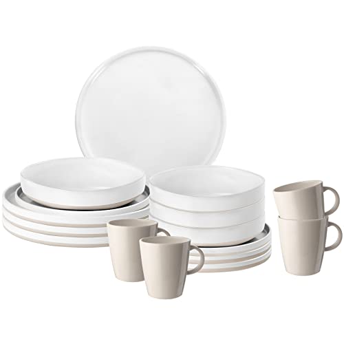 BRUNNER Odette - Set de vaisselle en mélamine ESS - 16 pièces - Pour le camping et le voyage BRUNNER Odette - Set de vaisselle en mélamine ESS - 16 pièces - Pour le camping et le voyage