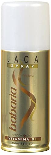 Babaria Laca oro Spray Vitamina B5 formato viaje 100 ml