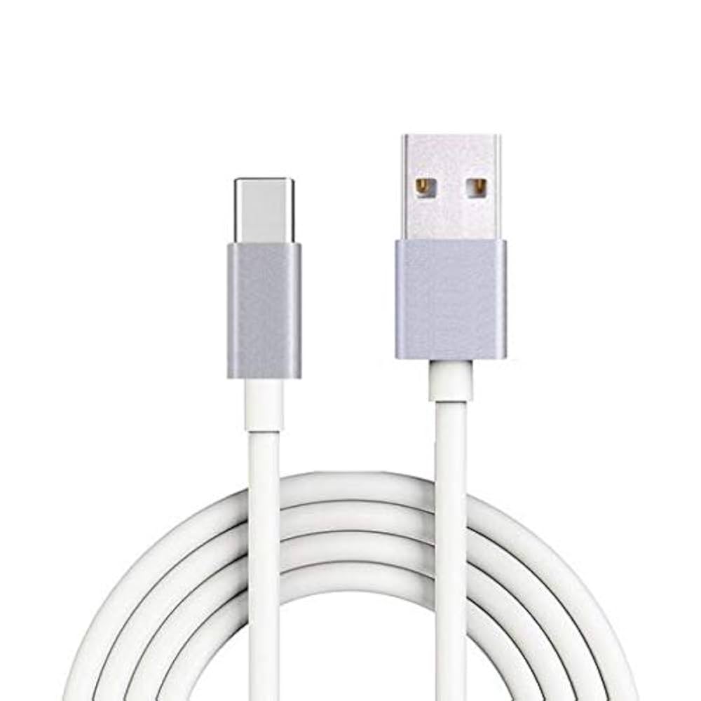Amazon.com: White 6ft Long Type-C Cable Rapid Charge USB