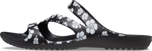 crocs Womens Kadee II Retro Resort W Blk/WHI Sandal (Black, W5) (B09KCNJL3J) Amazon Price History, Amazon Price Tracker