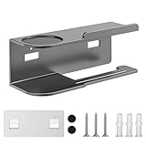 Deux options d'installation : choisissez l'autocollant pour minimiser les dommages au mur ou le montage à visser pour un support mural plus permanent. Les deux options vous permettent de l'installer sur du carrelage, des cloisons sèches ou des murs peints.
