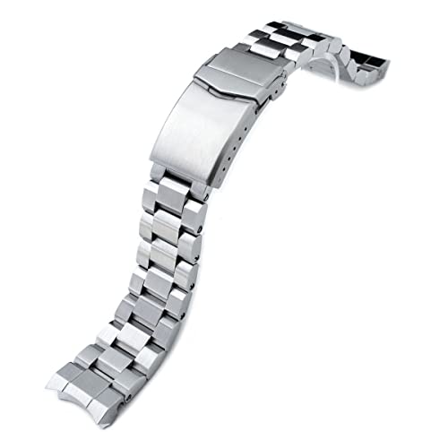 Bracelet MiLTAT 20 mm Hexad pour remplacer le maillon d'origine Seiko Sumo