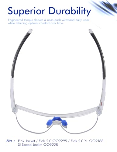 Image of SAUCER Replacement Nose Pieces Pads for Oakley Corridor OO9248 | OO9248A Sunglasses