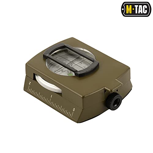 M-Tac Lensatic Sighting Army Compass - Multifunctional Tactical Military Grade Compass With Case Pouch For Survival Camping Hiking Navigation #TOP3