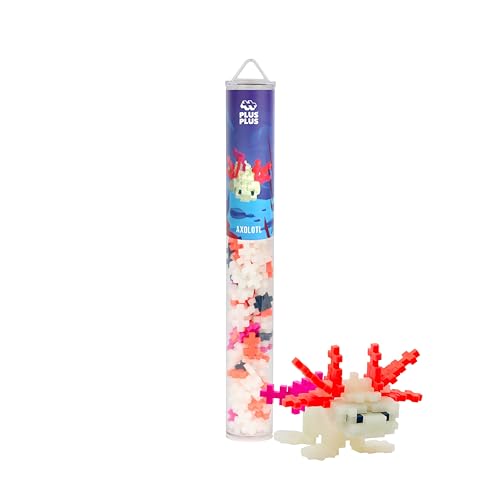 Plus Plus - Tubo Da 100 Pezzi Axolotl - Gioco Di Costruzione Per Bambini Dai 3 Anni - Pp4310