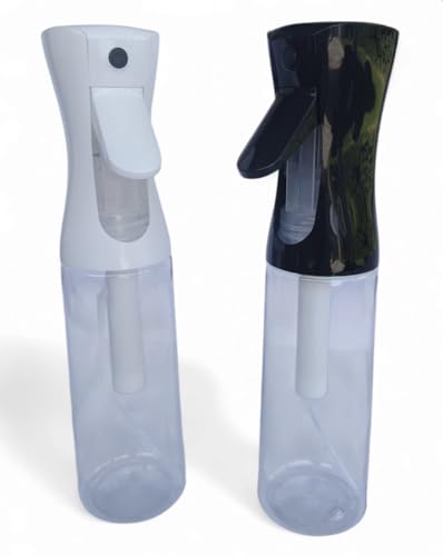 LELE MAKE® Spruzzatore acqua parrucchiere 300 ml (2 pezzi)-Fina nebulizzatore continuo - 2 flaconi spray per capelli e pelle, giardinaggio, animali domestici, pulizia diffusore atomizzatore acqua LELE MAKE® Spruzzatore acqua parrucchiere 300 ml (2 pezzi)-Fina nebulizzatore continuo - 2 flaconi spray per capelli e pelle, giardinaggio, animali domestici, pulizia diffusore atomizzatore acqua