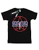 Absolute Cult Rush Men's Distressed 2112 Starman T-Shirt Black Medium #1