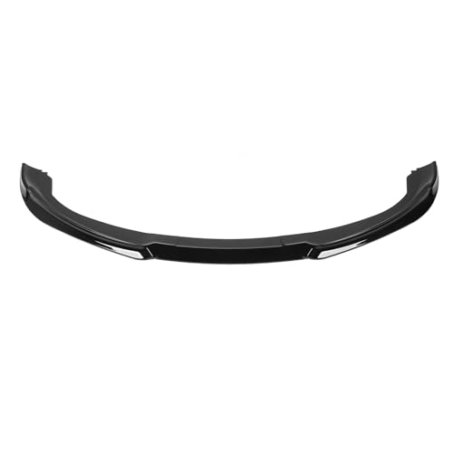 Spoiler de parachoques delantero negro brillante PP para solventar estética Genesis Coupe