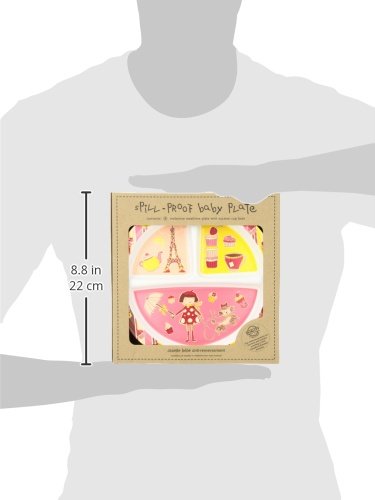 Sugarbooger Divided Suction Plate, Cupcake