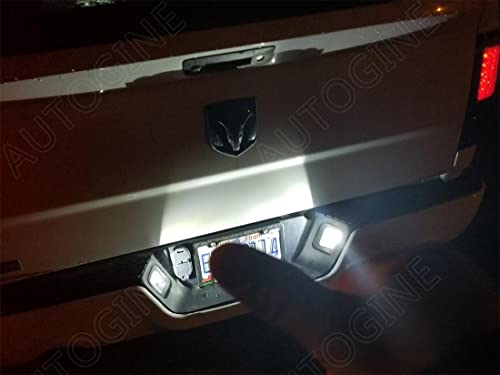 Kit interior de 12 luces LED blancas para Dodge Ram miniatura 7