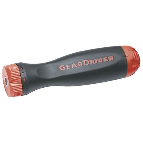 GEARWRENCH 1/4" Drive GearDriver Ratcheting Screwdriver Handle, Straight, 6" - 890001GD Cover