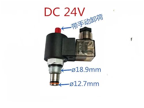 Électrovanne normalement fermée DHF08-220H pour unité de puissance hydraulique