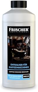 FRISCHER PROFESSIONAL Odkamieniacz do w pełni automatycznych ekspresów do kawy, koncentrat odkamieniacza w płynie, koncentrat | uniwersalne zastosowanie do wszystkich powszechnie stosowanych ekspresów