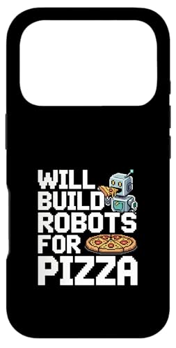 Will Build Robots For Pizza �G���W�j�A�����O���{�b�g |- �X�}�z�P�[�X iPhone 17 Pro �p