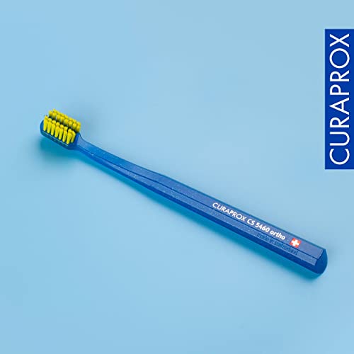 Curaprox Cs 5460 Ultra-Soft Orthodontic Toothbrush For Braces With Ultra-Fine Filaments And Compact, Slightly Angled Toothbrush Head For Improved Tooth And Gum Health #TOP6