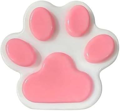 Squishy Toy, Cat Claws, Large Paw Pads, 5.5 inches 14 cm, Squeeze Toy, 6 Colors, Fluffy, Handmade, TPR, Soft, Slow Rebound, Includes Bag, Dustproof, Cute, Stress Relief, Grip Toy, Sensory Toy, Cat