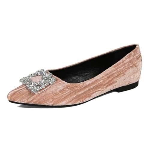 Ballerines pour pieds larges évitant les douleurs aux talons