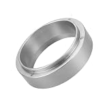 Anillo dosificador de 51 mm, embudo dosificador para espresso, accesorios de café, portafiltros con anillo magnético dosificador de café, embudo de llenado preciso para portafiltros, accesorios para
