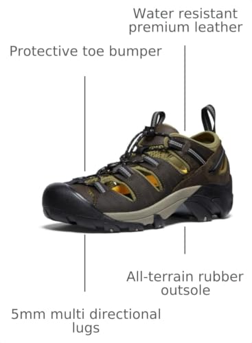Image of KEEN Men's Arroyo 2 Closed Toe Hiking Sandal