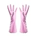 CYBHR 1 Paar rosa Reinigungshandschuhe Haushaltsgeschirrspülhandschuhe Küchenreinigungshandschuhe