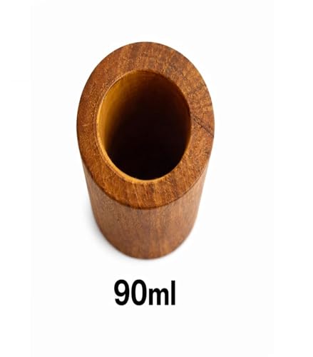 Image of Vijaysar Wooden Tumbler Glass for Water | Traditional Ayurvedic Wood Cup | Natural Herbal Drinkware for Daily Wellness