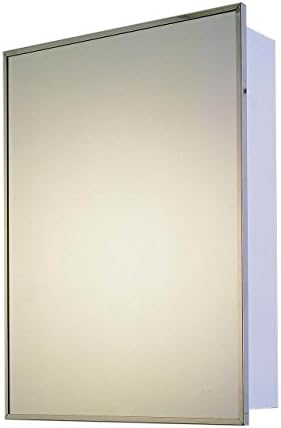 Ketcham Cabinets Builders Grade Series Standard Medicine Cabinet Stainless Steel Framed 16"x22"