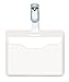 Produktbild Durable Namensschild (mit Clip, 60 x 90 mm, Kunststoff) Packung à 25 Stück, transparent, 810619