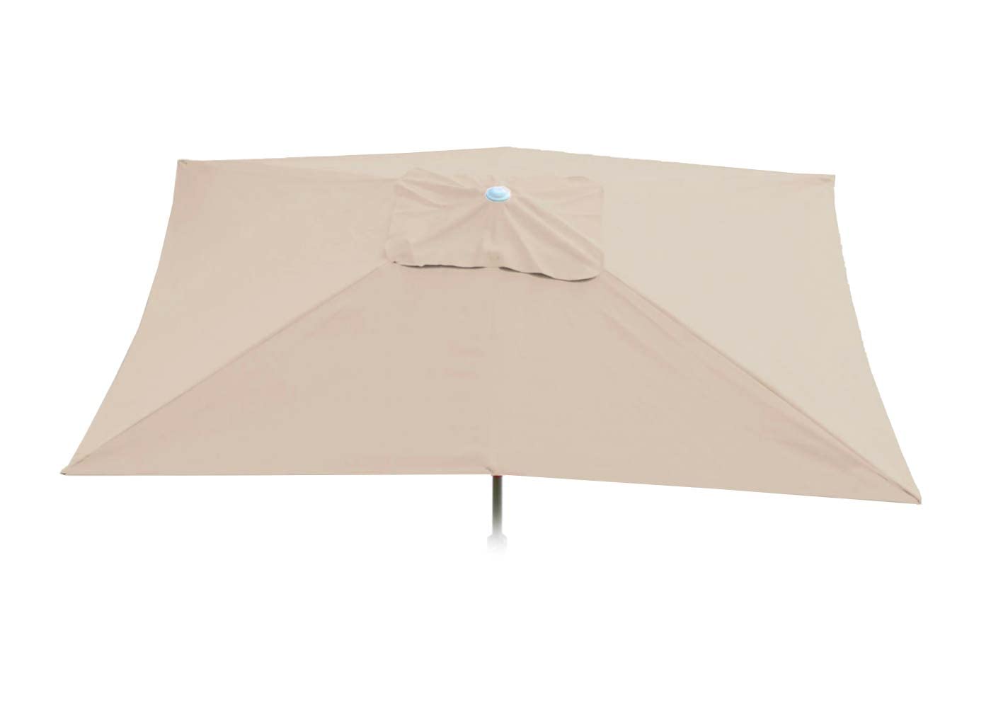 Mendler Telo copertura ricambio per ombrelloni rettangolari N23 200x300cm - avorio