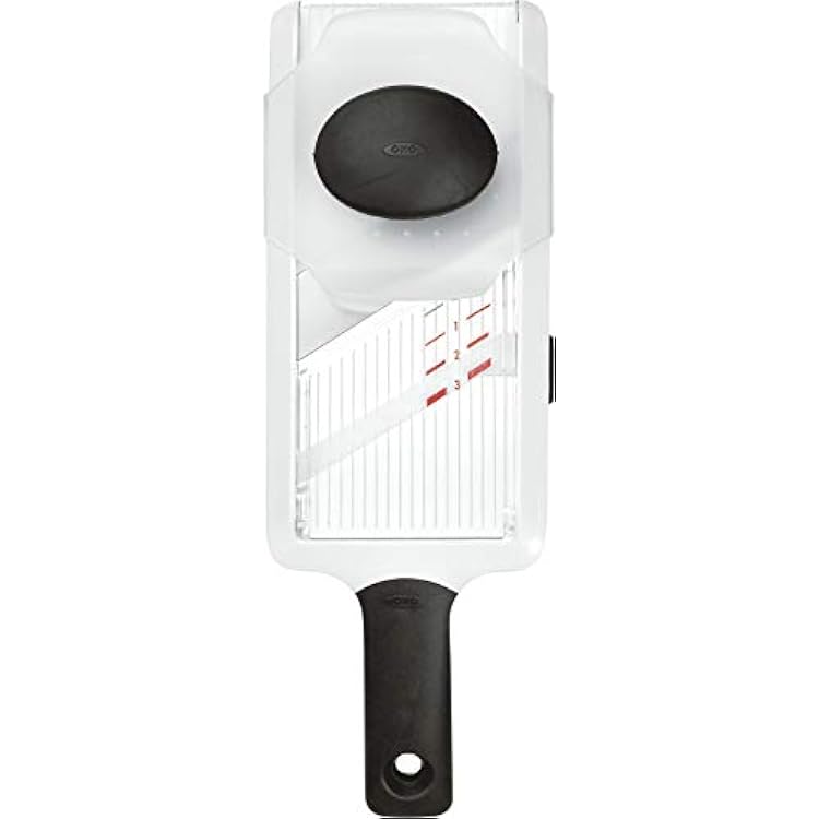 OXO Good Grips Handheld Mandoline Slicer & Good Grips Prep Julienne Y-Peeler, Black