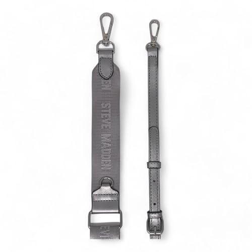 Steve Madden Women’s Metallic Bevelyn Bag (Pewter Metallic)3