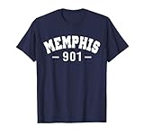 Vintage Retro Memphis City 901 Area Code Shirt Tennessee T-Shirt