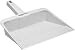 AmazonBasics Heavy-Duty 12-inch Dustpan, Grey - 6-Pack