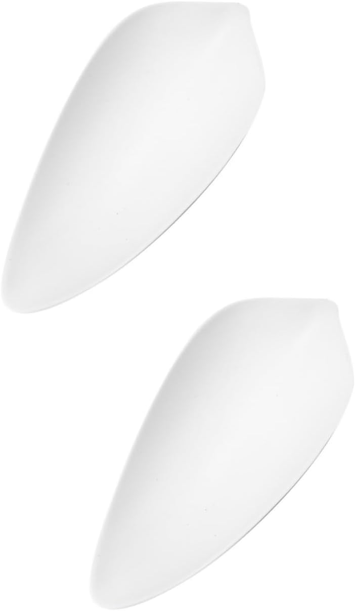 MAGICLULU 2pcs Loose Leaf Tea Scoop Ceramic Teaspoon Tea Holder Silverware Decorative Smooth Edges