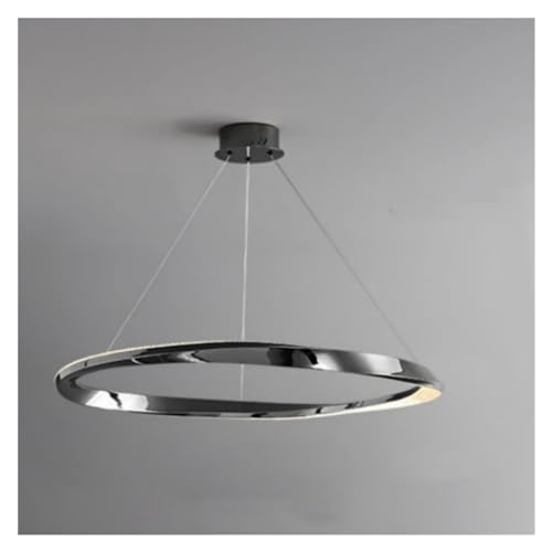 GXJBGYUSFT Moderno LED de Espectro Completo círculo lámparas de Techo Arte Sala de Estar Comedor lámpara Colgante decoración del hogar Colgante luz Lustre,candelabros led