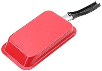 HBJWOV Nonstick Carbon Steel Frying Pan with Tamagoyaki Eggs Roll Maker Sushi Omelette Fry Pans Mini Rectangular Cookware