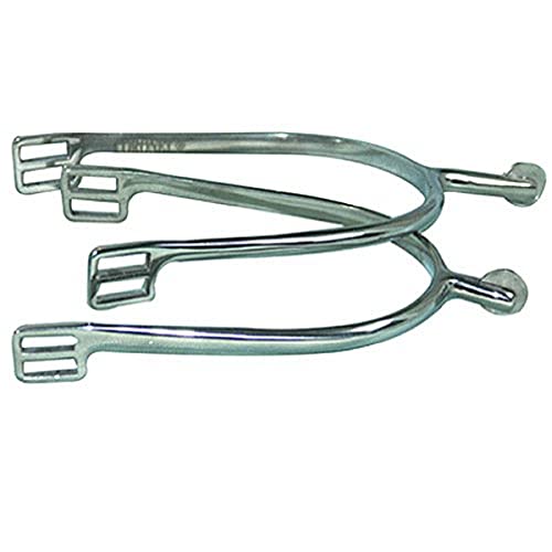 Coronet Light Weight Disc Rowel English Spurs, 5/8-Inch #TOP13