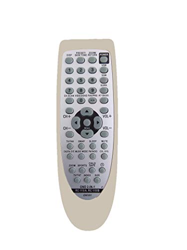 Image of LipiWorld ON101 (2 in 1) RC 115 /A and RC 115 /B CRT TV Universal Remote Control (Compatible Onida CRT Tv Universal Remote Control) Compatible for ONIDA TV Remote