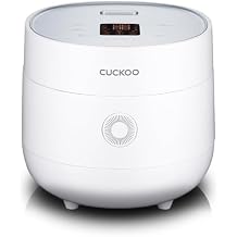 Mini Rice Cooker - 6-Cup Uncooked Micom Rice Cooker | 13 Menu Options Quinoa, Oatmeal, Brown Rice & More, Touch-Screen, Nonstick Inner Pot | White
