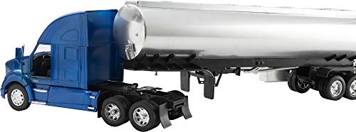 Wheel Master Kenworth T700 Oil Tanker Play Toy Truck Vehicle For Kids, Oil Tanker, With Functions, Pre Built Semi, Realistic Look And Openable Doors Great Gift For Children #TOP6