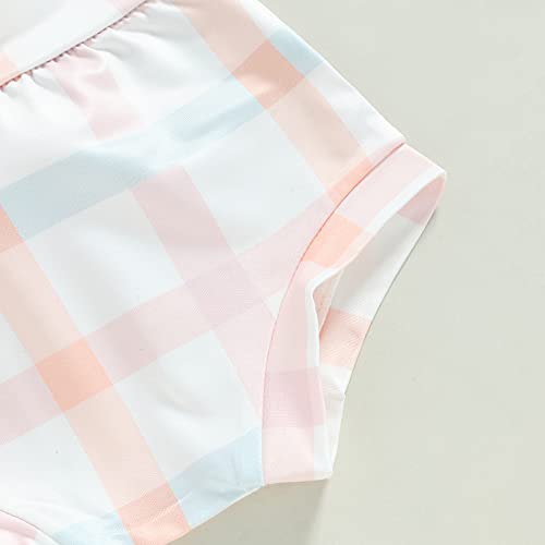 Infant Baby Girl Boy Shorts Easter Bunny Bloomers Rabbit Printed Elastic Waist Plush Tail Summer Shorts (Orange, 6-9 Months) #TOP4