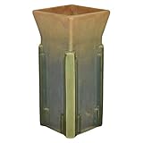 Roseville Pottery Futura 1928 Art Deco Milk Carton Vase 402-8