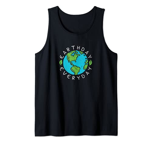 Earth Day Everyday Trash Save the planet T shirt Camiseta sin Mangas