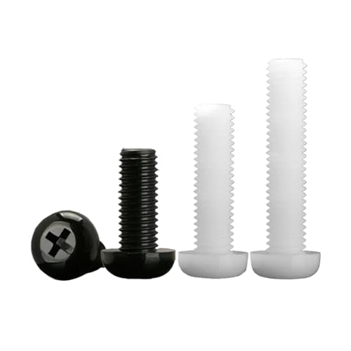 10/ 20/ 50   iC vX`bN Ȃד \ ۃlW {g M2 .5 M3 M4 M5 M6 M8  4-50mm(4mm,WhiteM3 50pcs)