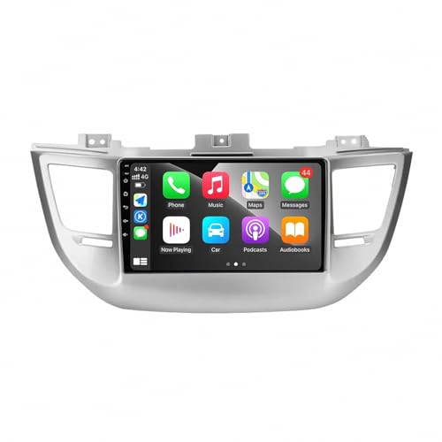 Radio coche 2 DIN con Carplay inalámbrico, Android Auto y Bluetooth para Opel 2005-2014