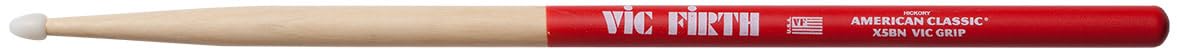 Vic FIrth - American Classic® Drumsticks Extreme X5BNVG Vic Grip - American Hickory - Nylon Tip