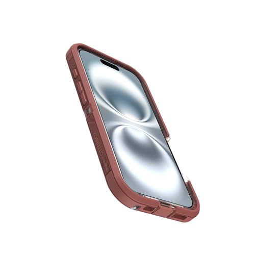 Coque iPhone 16 Otterbox Defender XT MagSafe antichoc transparente et brune