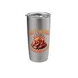 Hot Wing Champion Spicy Buffalo Chicken Wing Contest Winner Stainless Steel Insulated Tumbler