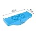 KiBcsLic Balance Board, Rocker Board Beam Bridge, Kids Open Ended Learning Toy, for Classroom Children, Blue