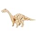 Produktbild Robotime Dinosaurier Spielzeug für Kinder 6, 7, 8 Jahre und Älter, Apatosaurus Bausatz Holz 3D Puzzle Steckpuzzle Geschenk für Geburtstag Weihnachten für Erwachsene