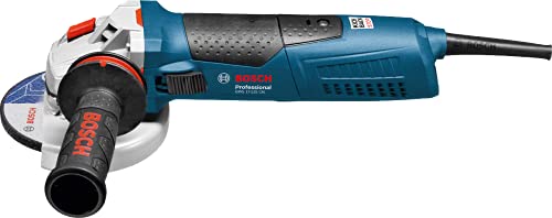 Bosch Professional Winkelschleifer GWS 17-125 CIE (inkl. Aufnahmeflansch, Spannmutter, Schutzhaube, Zweilochschlüssel, Zusatzhandgriff Vibration Control, im Karton) – Bild 4